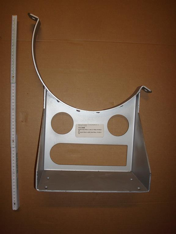 Clamp,filter bracket,DM370mm,filter1 with 2nd filter,P/M12-18