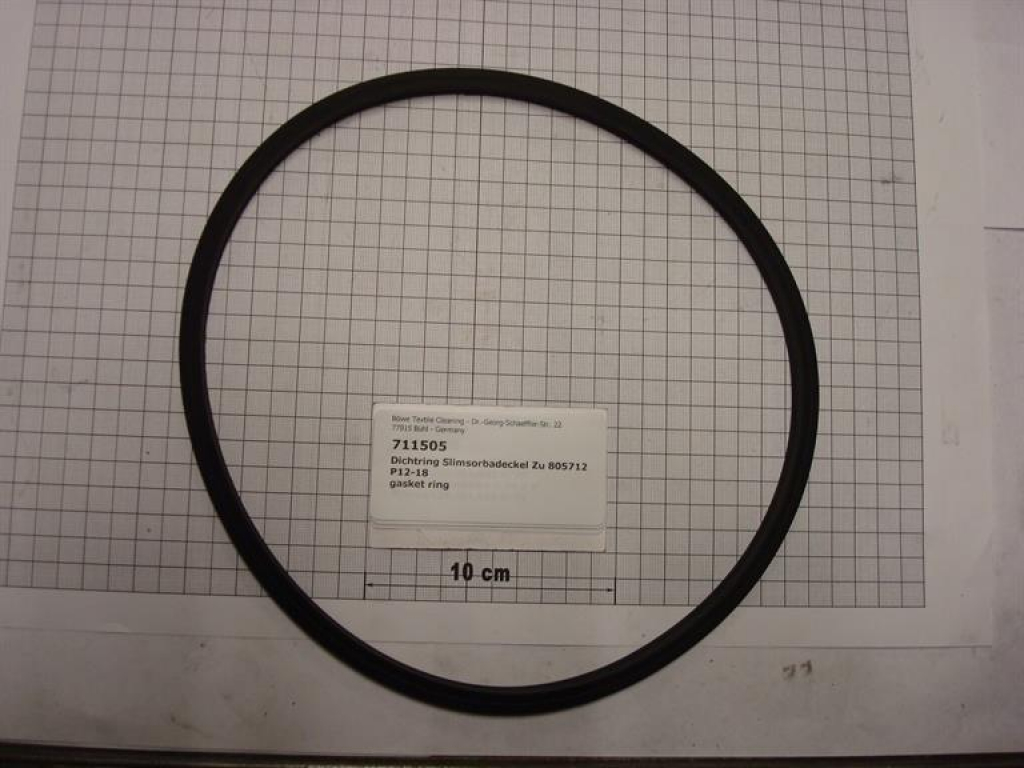 Gasket ring for Slimsorba cover 805712  