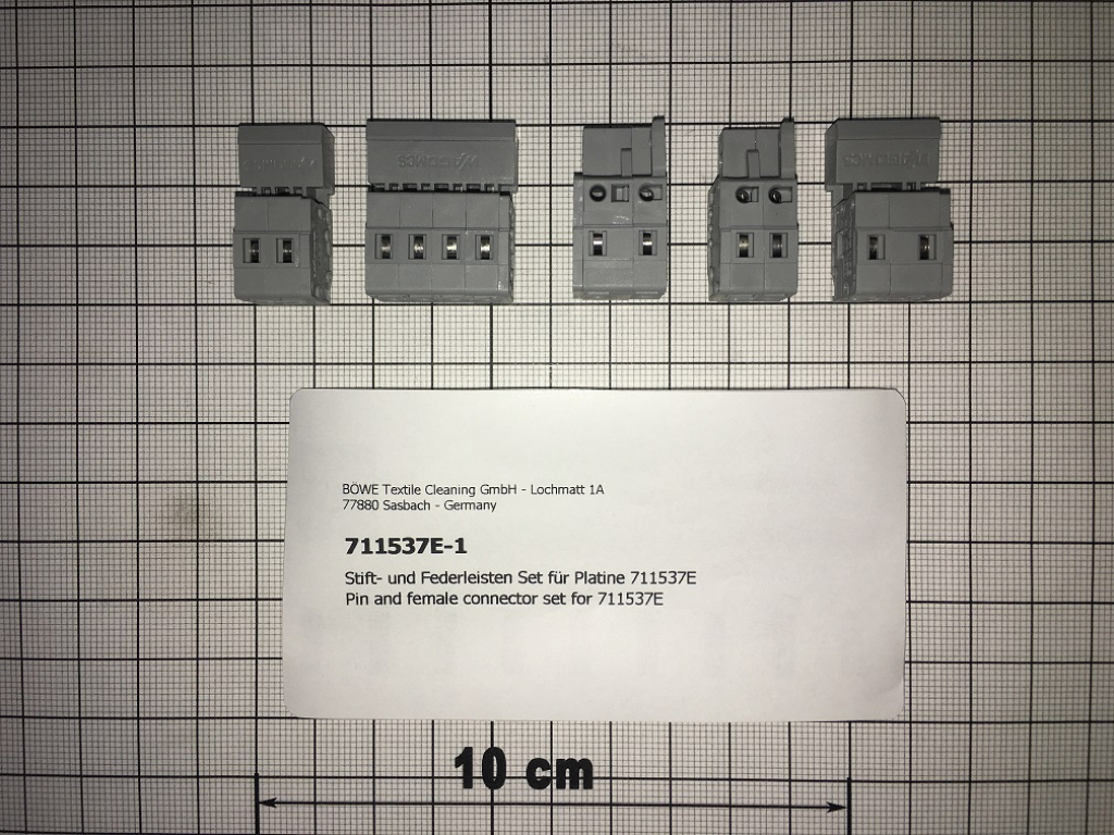 Stift- und Federleisten Set für Platine 711537E