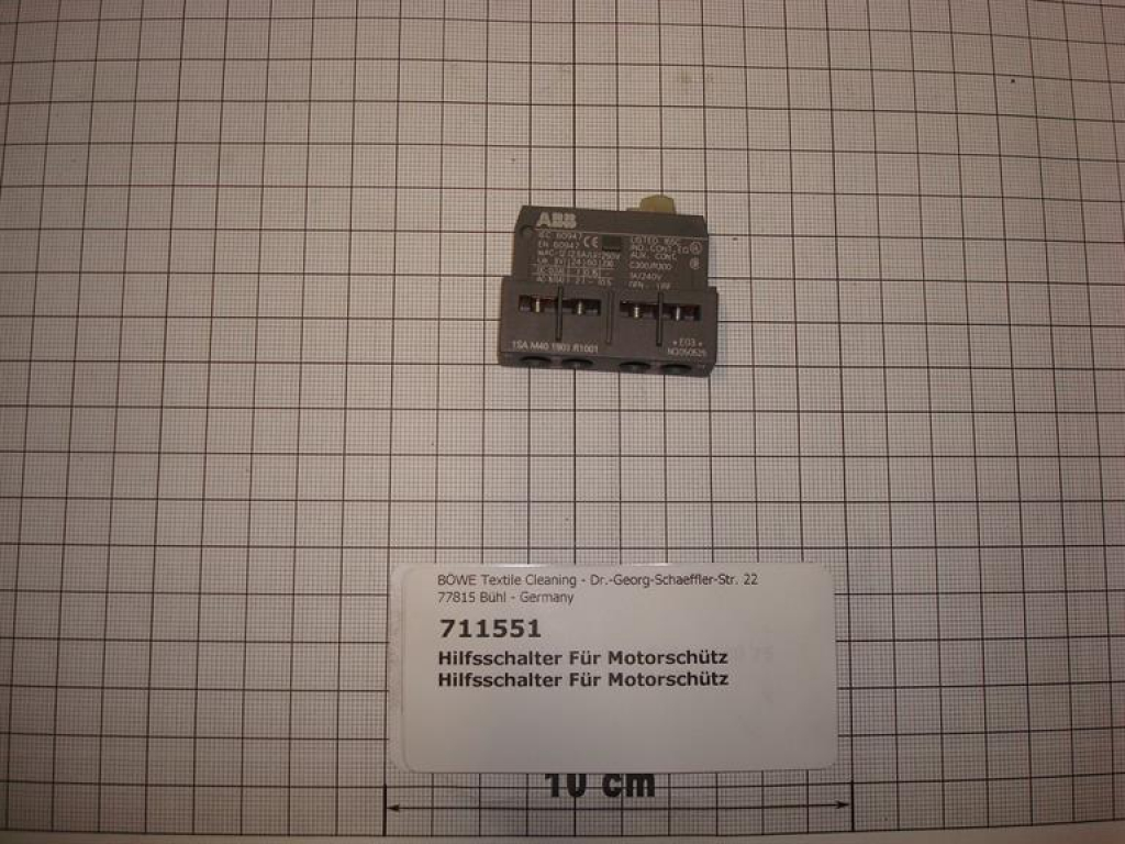 Motor contactor,auxiliary contact