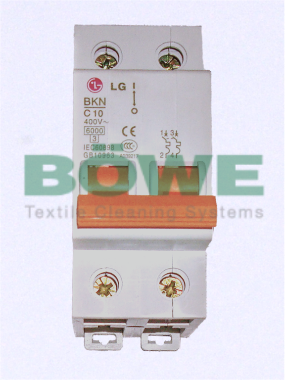 Circuit breaker 2-pole,10A,BKN C10A 2P