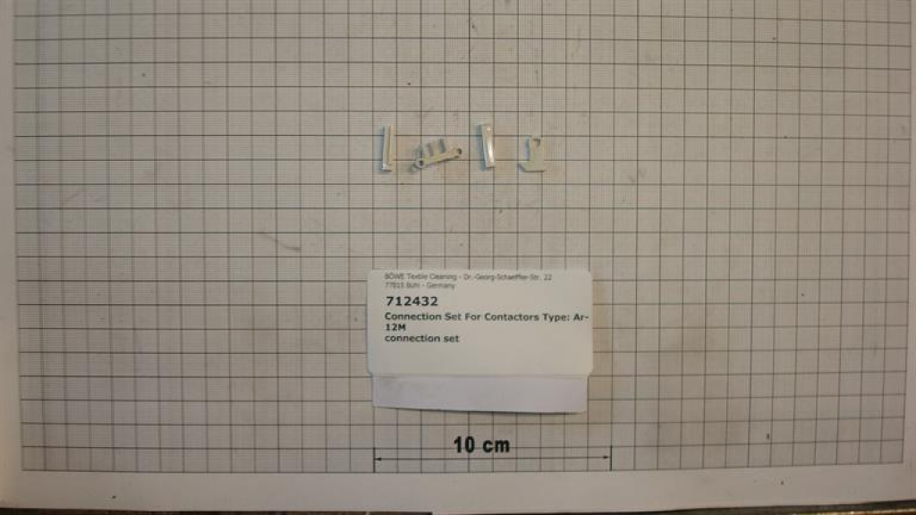 Connection set for auxiliary contact LG