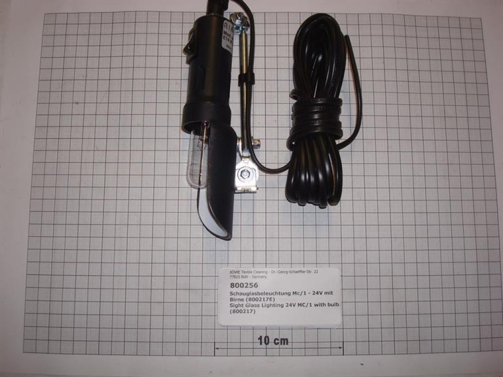 Sight glass illumination 24V MC/1 with bulb (800217E)