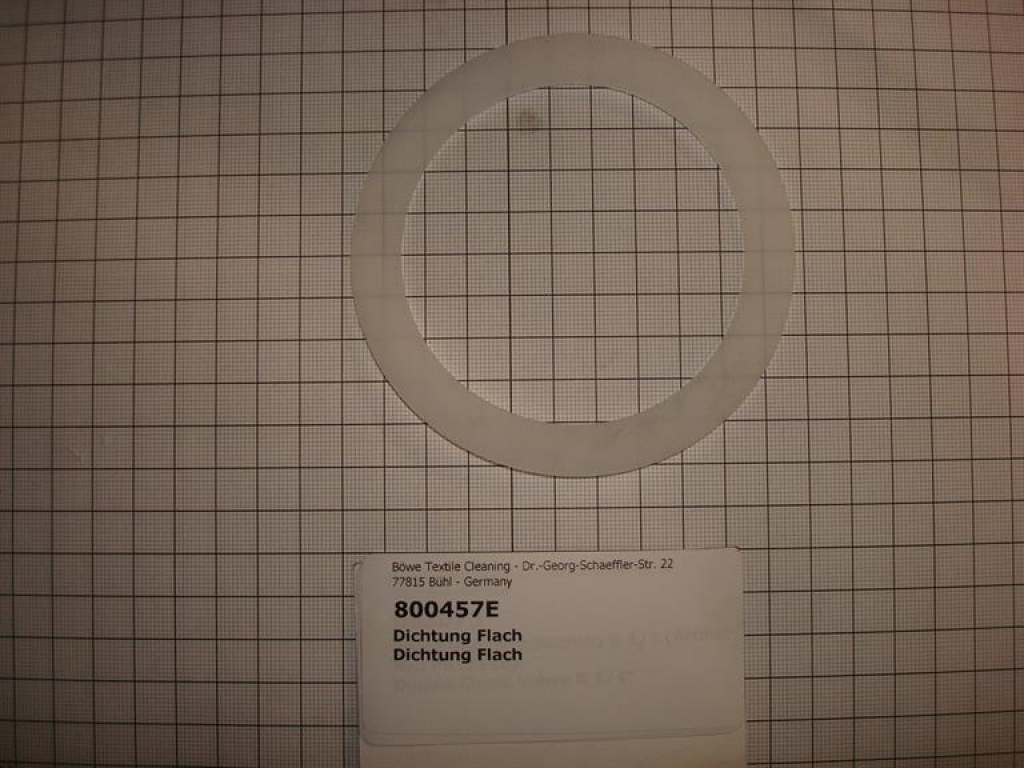 Gasket,round,80x105,1mm,teflon,f.water separator,P/M12-30