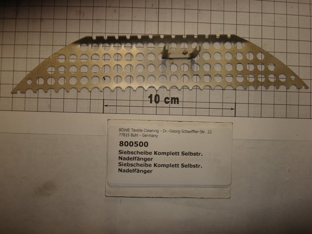 Filter disc,f. self cleaning button trap,P/M21-30