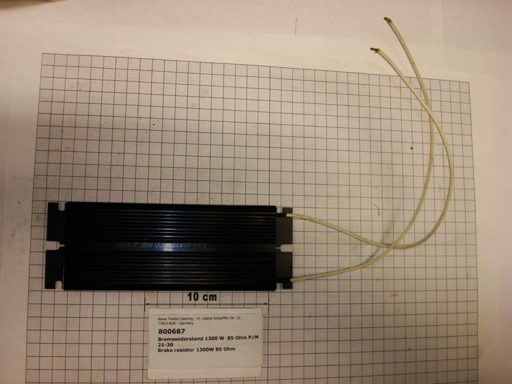 Brake resistor,400W,85 Ohm,400V-50Hz,P/M21-30
