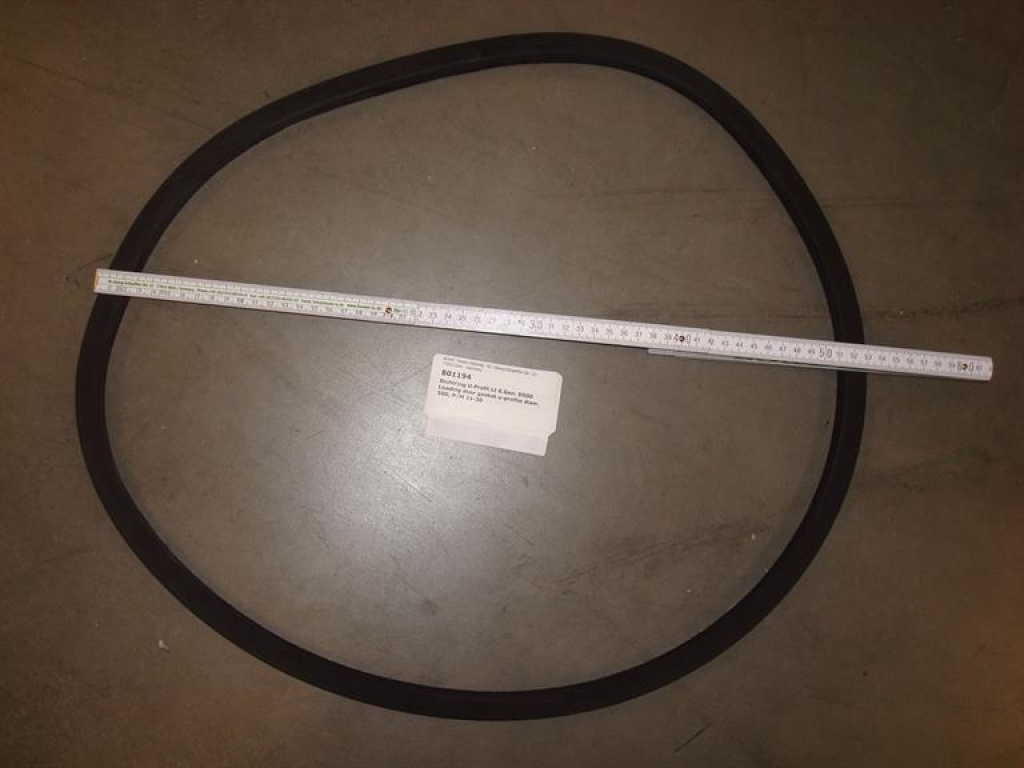 Loading door gasket u-profile diam. 500, P/M 21-26-30