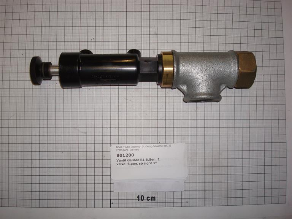 Pneumatic Valve 90°, NC, 1"