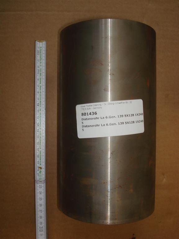 Spacer pipe for main cage bearing, 139,5x128,1x248,5mm, P/M 21-26-30