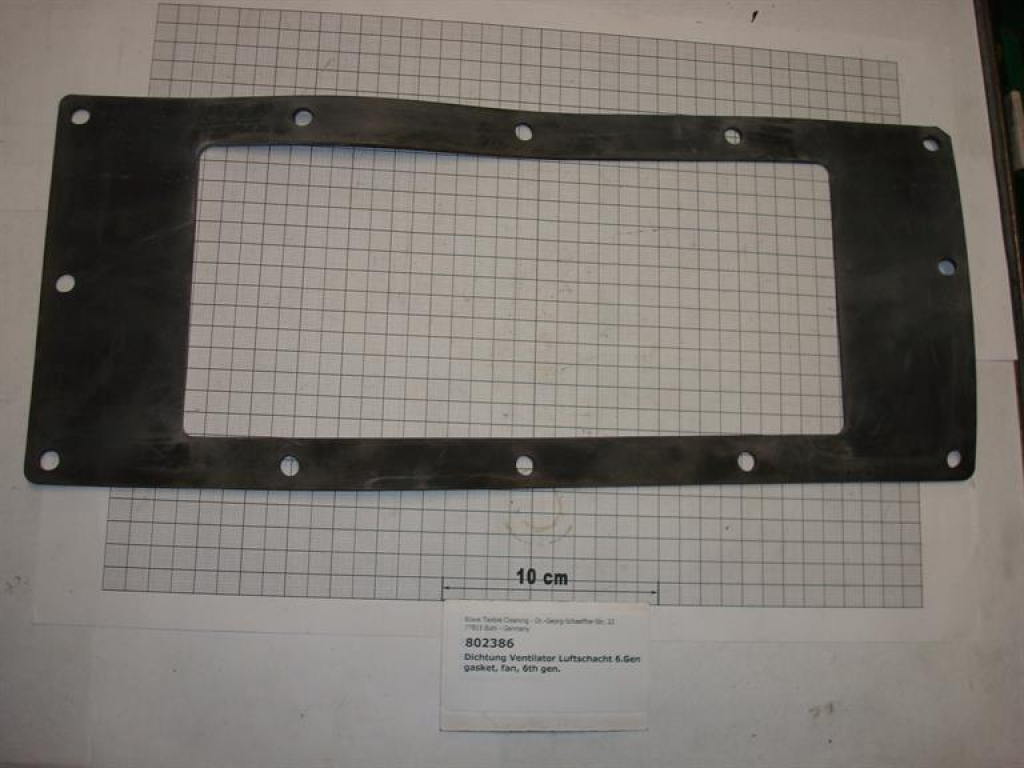 Gasket for fan P/M 21-26-30, #3