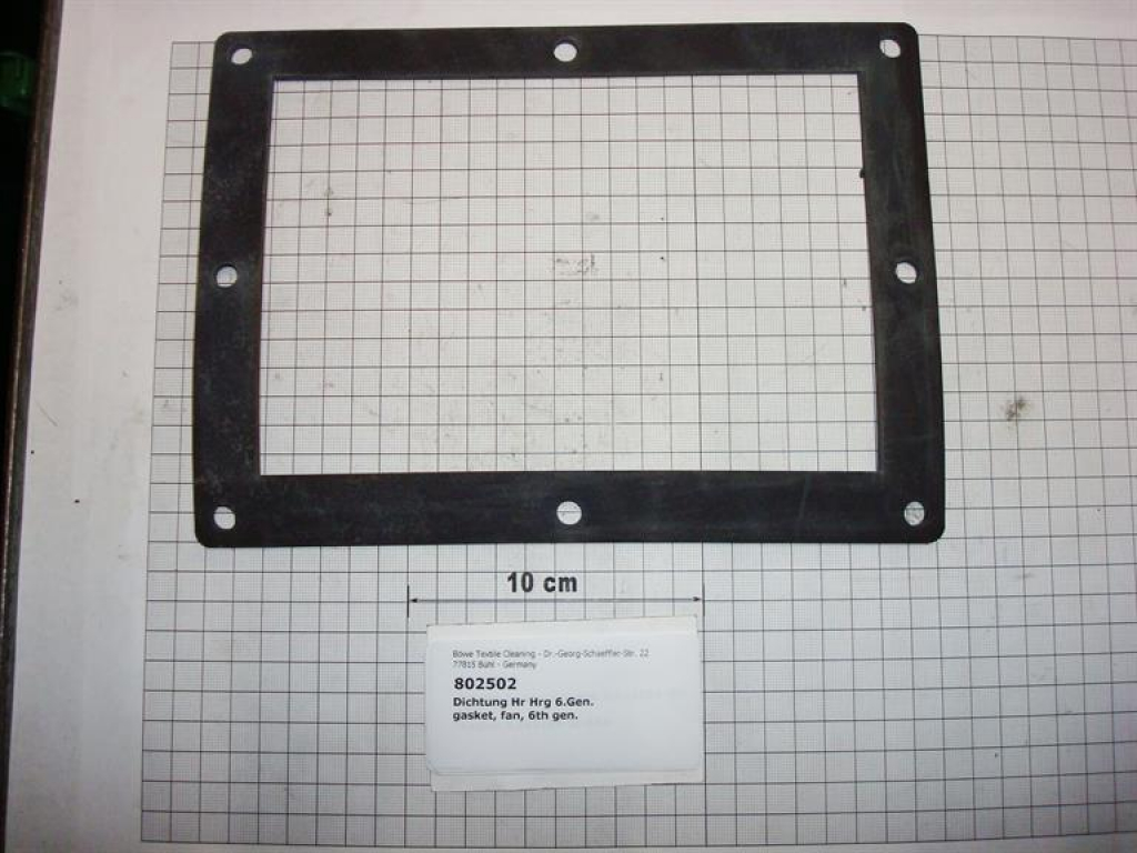 Gasket for heating register P/M 21-26-30