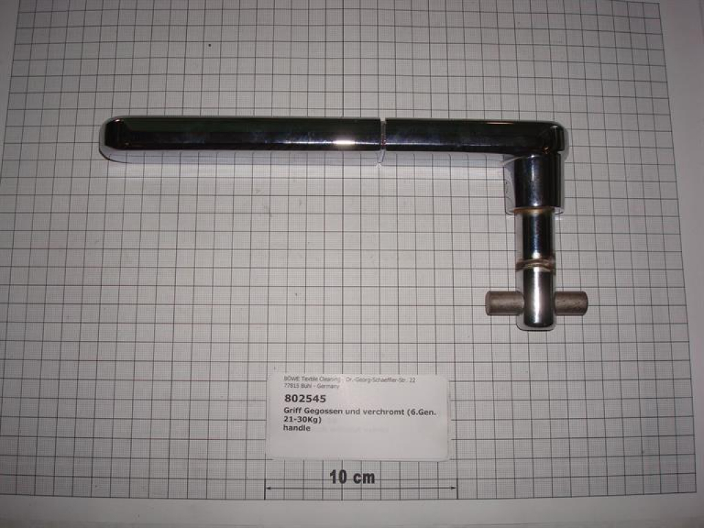 Loading door handle,P/M21-30,chrome-plated,802542