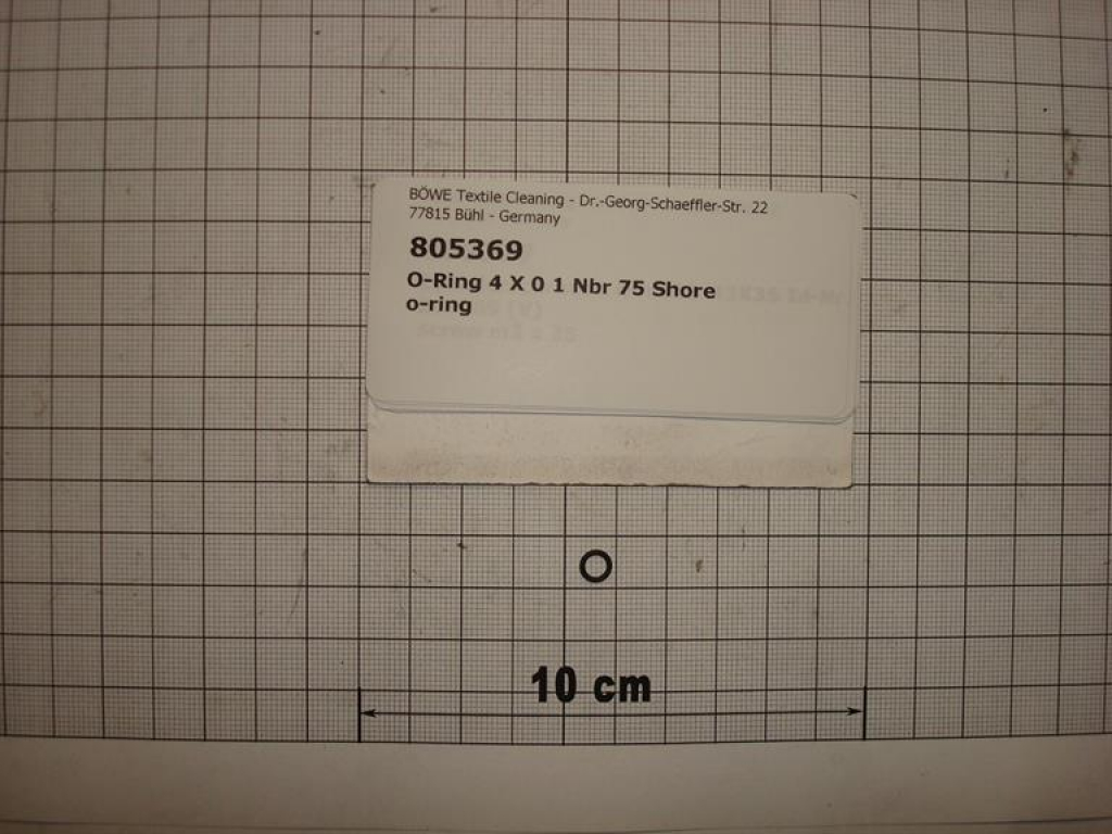 O-ring 4x1 
