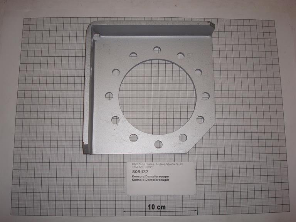 Console for steam generator
