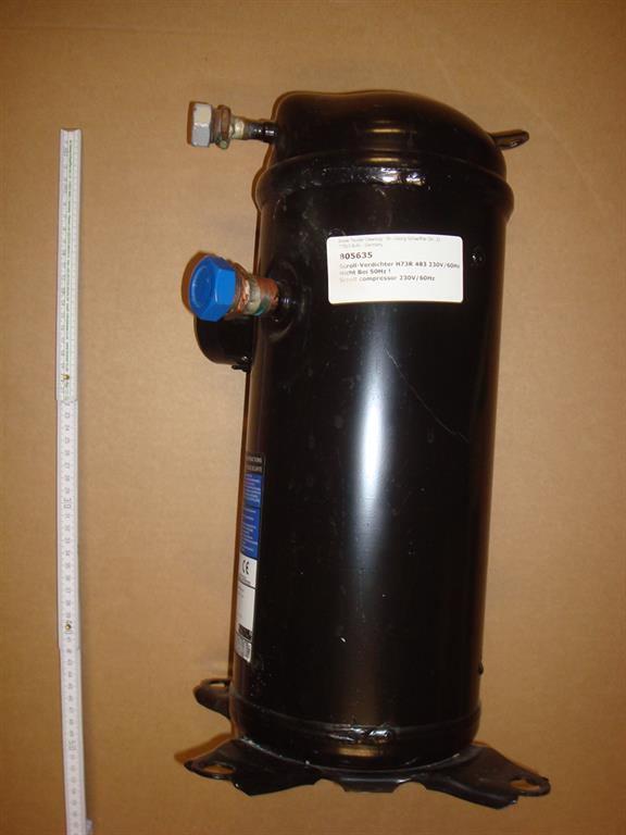 Cooling compressor,Screw connection,H73R 483, 230V/60Hz