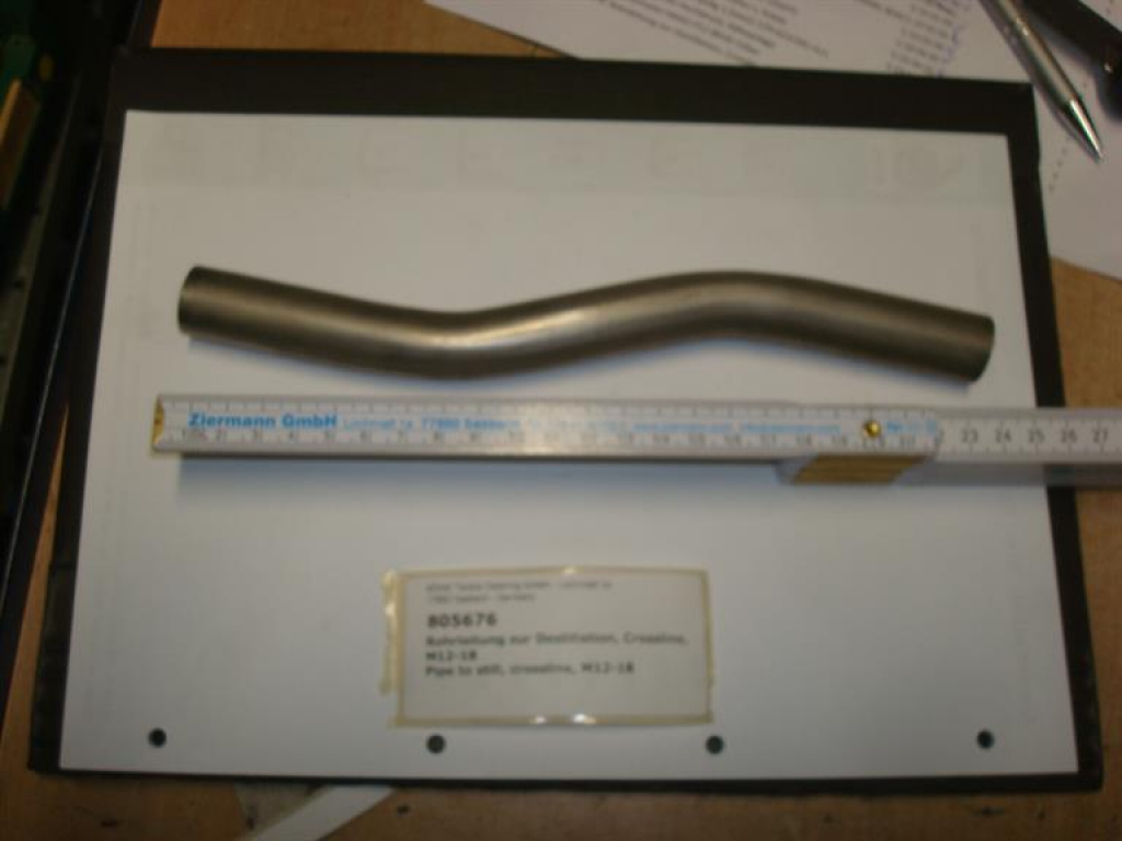 Piping to destillation,Crossline,M12-18
