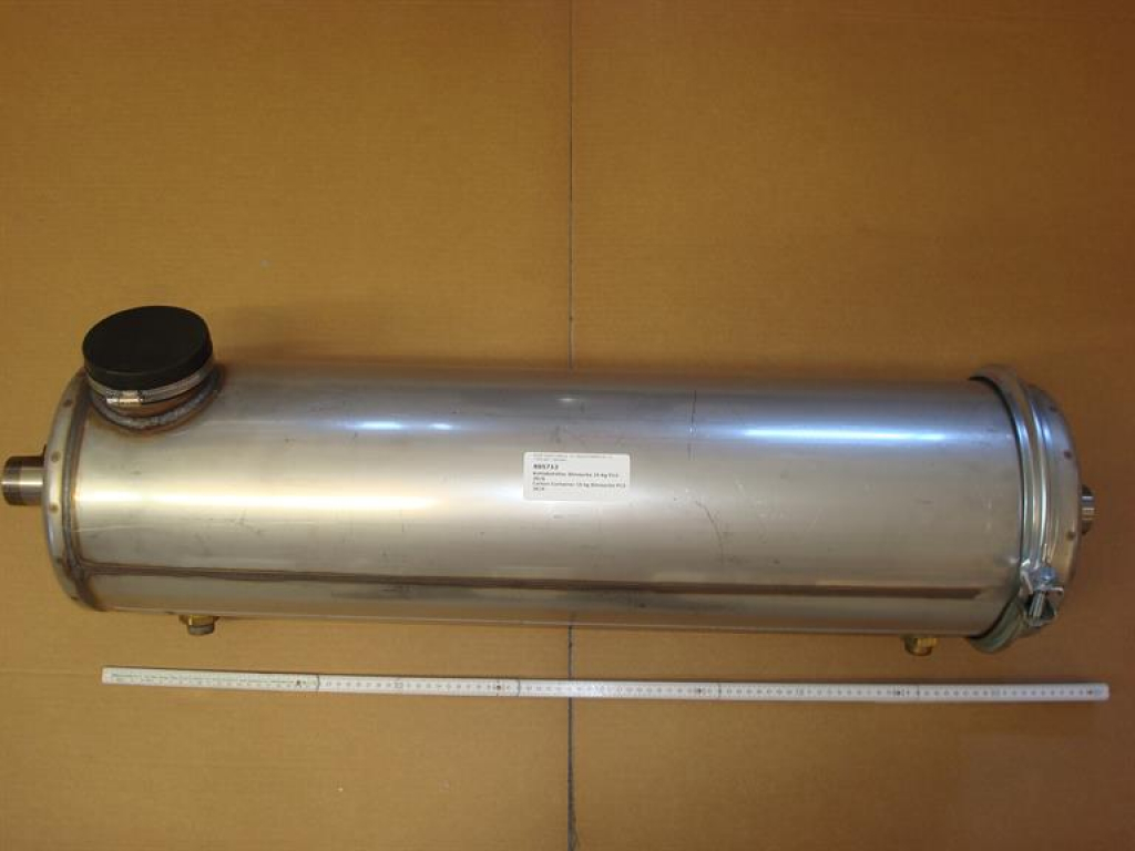 Carbon Container 15 kg Slimsorba P 12/-30 , including heating coil