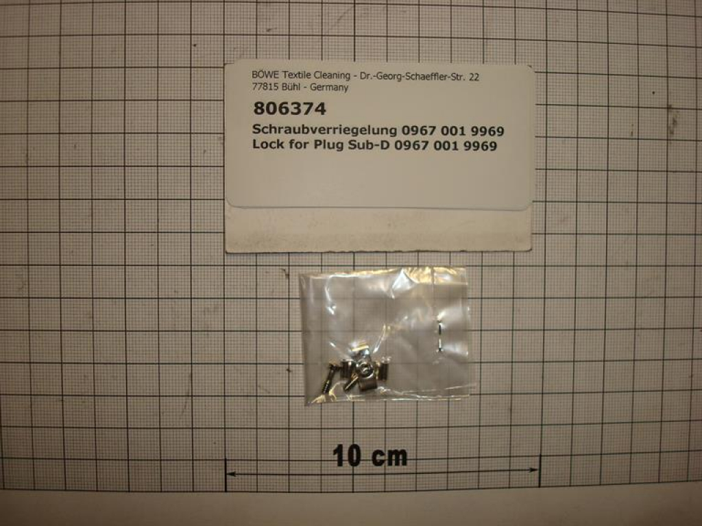 Lock for Plug Sub-D