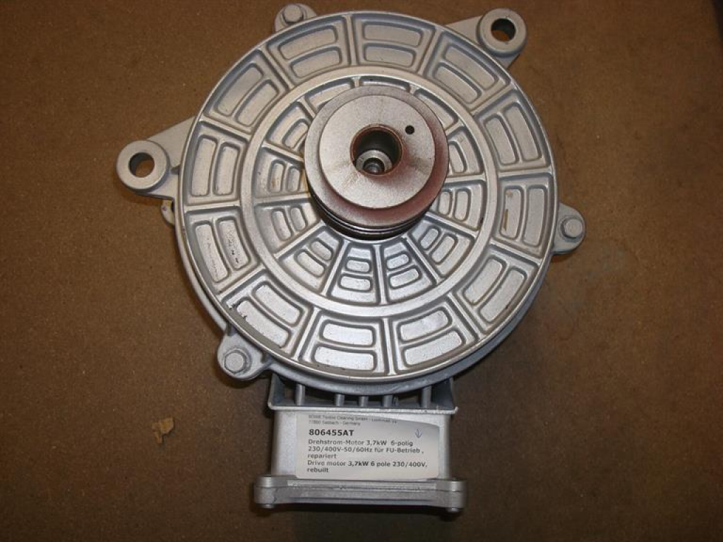 Drive motor,230/400V-50/60Hz,3,7kW,6-pole,BM,P/M12-18,shaft 22mm