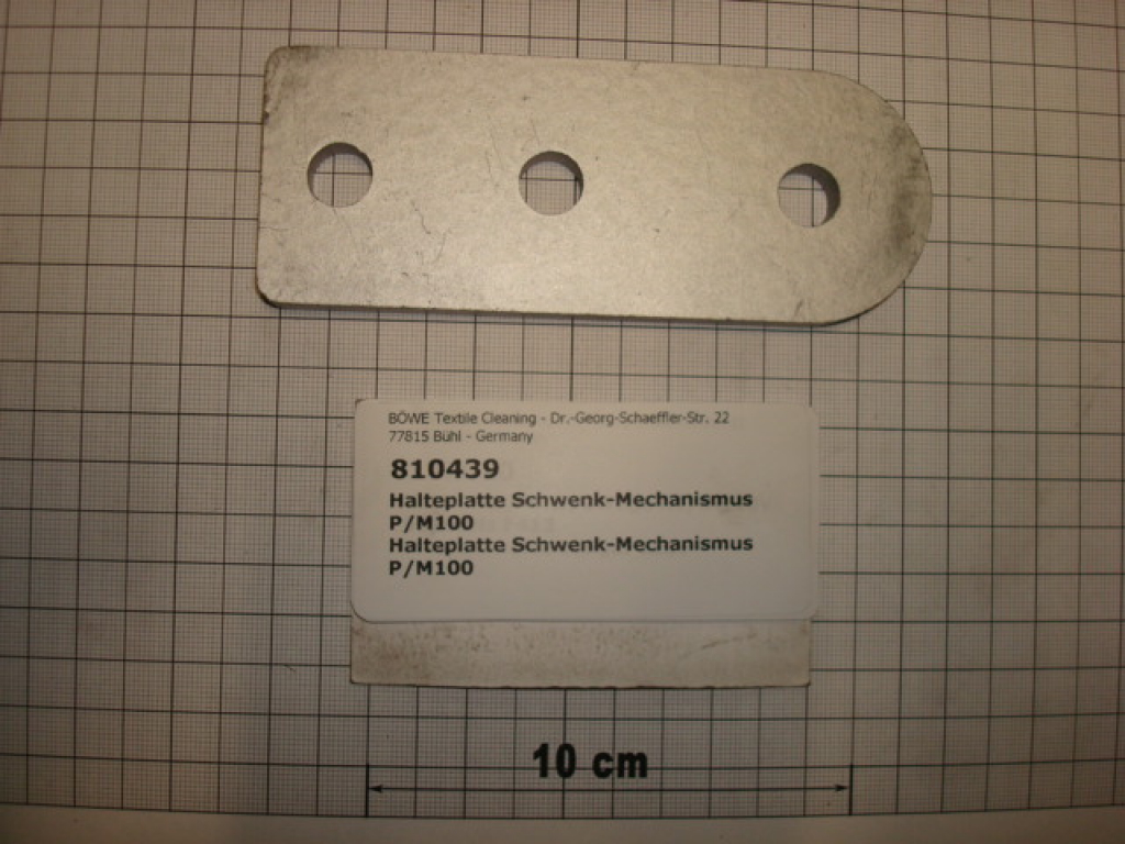 Halteplatte,Schwenk-Mechanismus,P/M100