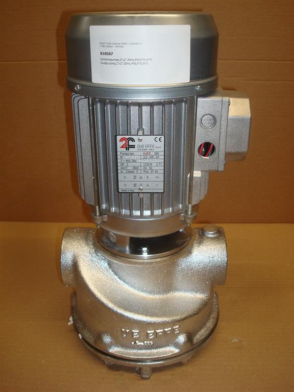 Schlammpumpe,2"x2",400V-50Hz,2,2KW,FF,P/M50,P/M70,P/M100