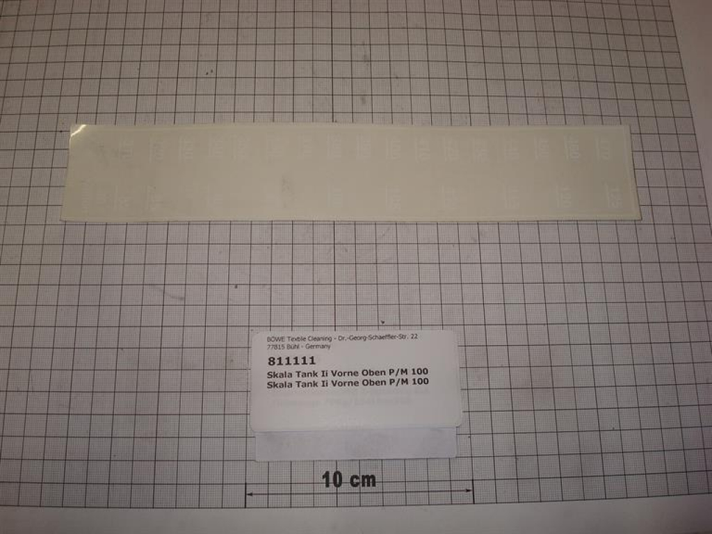 Scale,tank II,front,top,InduLine,sticker