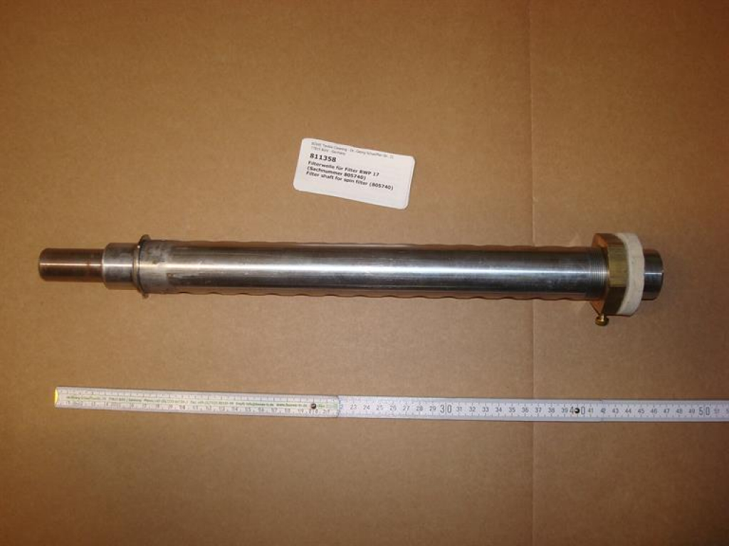 Filter shaft for eco filter / spin filter 17 discs (805740)