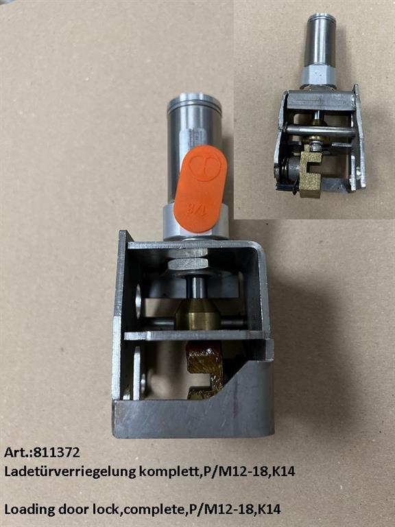 Door lock, complete, P/M 12-18