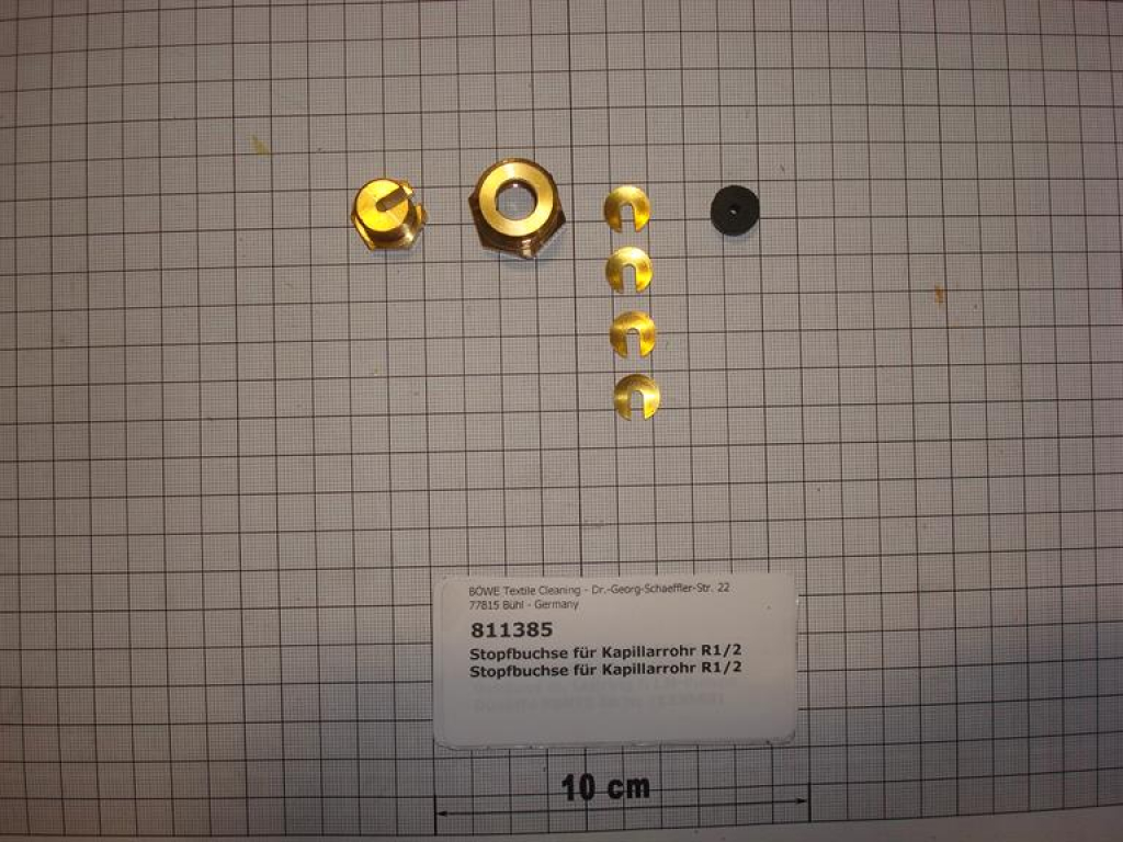 Plug for capillary tube 1/2"