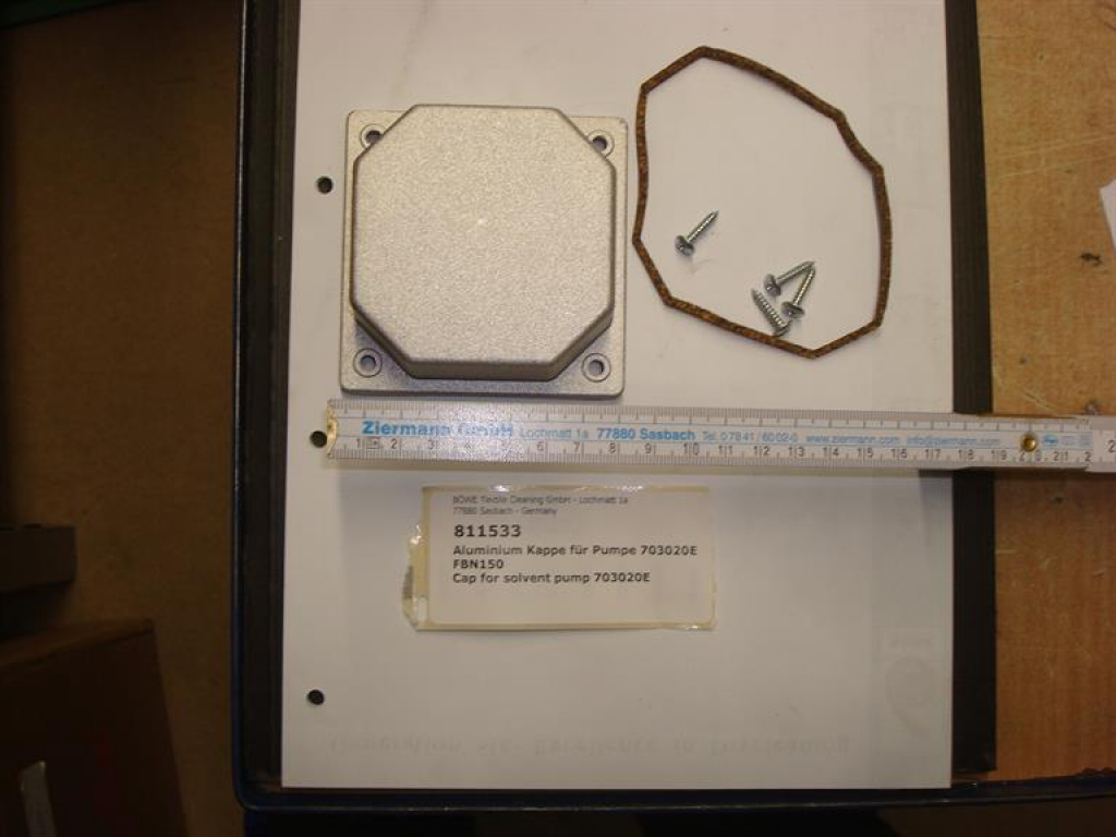 Deckel für Anschlussdose Pumpe, 703020E + 139424E