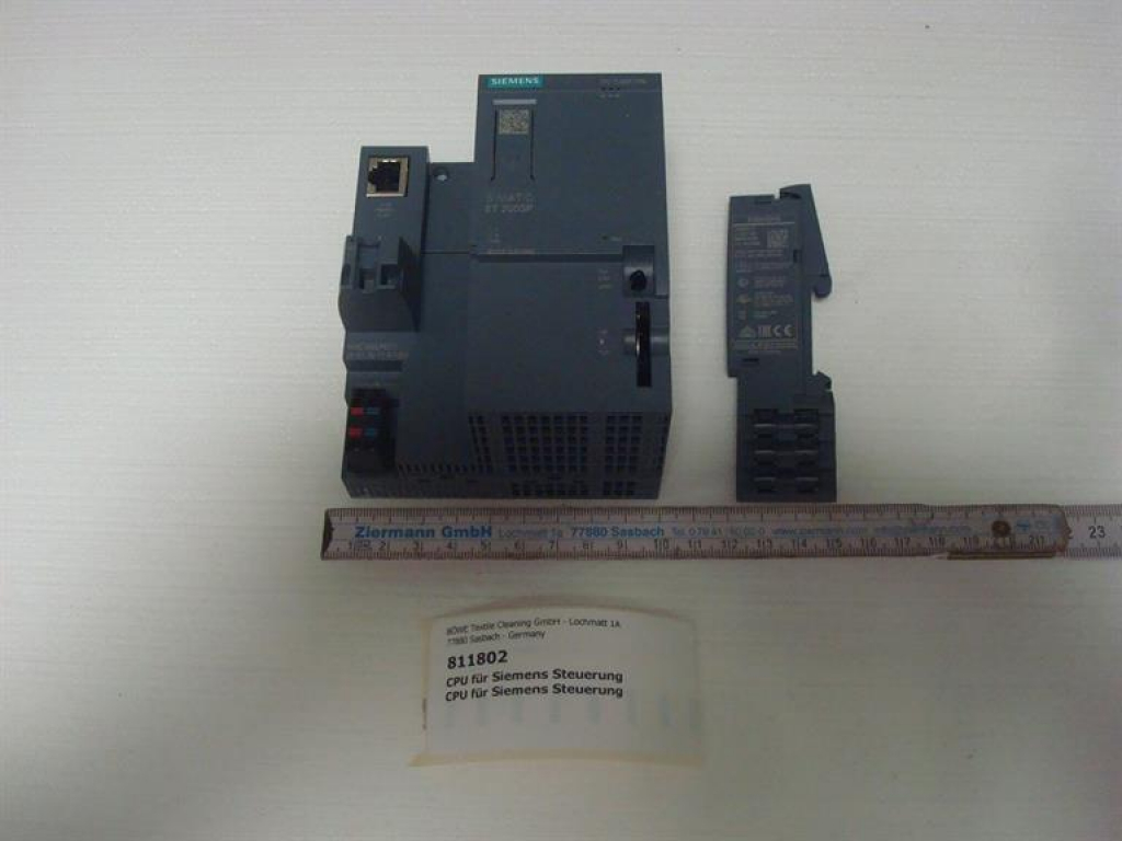 CPU for Siemens control
