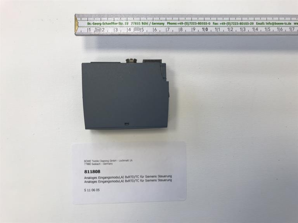 Analog input module,AI 8xRTD/TC for Siemens control