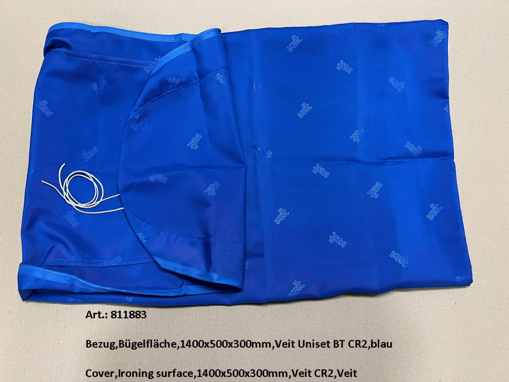 Bezug,Bügelfläche,1400x500x300mm,Veit Uniset BT,CR2,blau