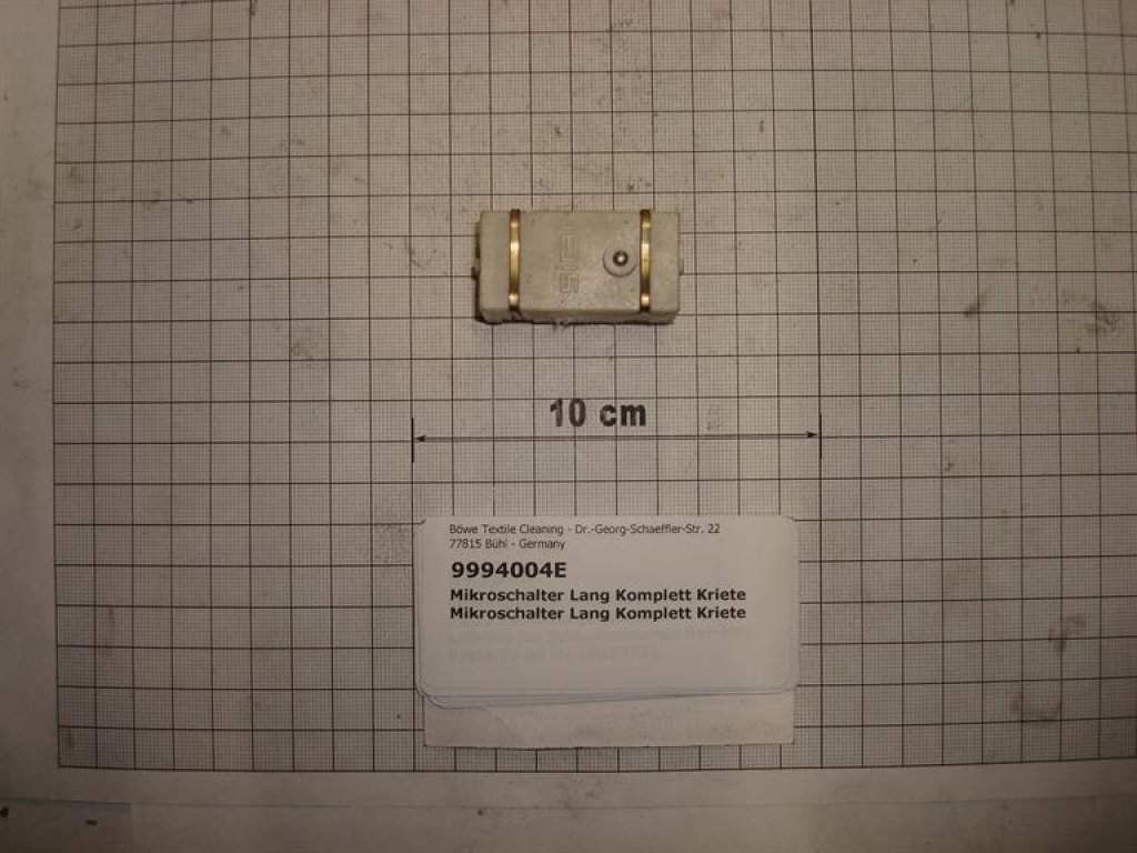 Microswitch long complete Kriete steam boilers