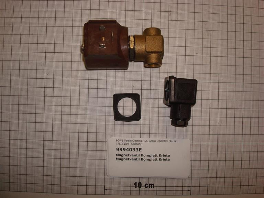 Solenoid valve,Steam,2/2 ways,1/4",NW2,8mm,230V,180°C,Kriete