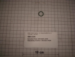Adjusting washer,10x16x1mm,galvanized,DIN988