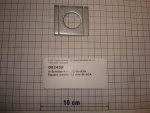 U-washer,DIN434,square,45x50mm,galvanized
