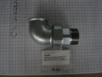 Elbow union,98V40,I/O,1 1/2",conical sealing,galvanized