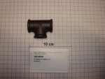 T-piece,130S15,1/2",black