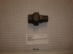 Screw connection,I/O,conical sealing,341S20,3/4",black