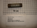 Double nipple,NIPV1006,3/8"x60mm,galvanized