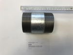 Double nipple,NIPV6510,2 1/2"x100mm, galvanized