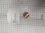Plug,3290,DN20,3/4",red brass,P520