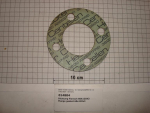 Gasket,round,60x120x3mm,4-holes,centellen