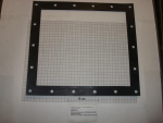 Gasket,square,322x360x4mm,18-holes,P520-564,Polysorba