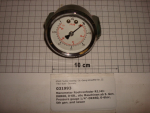 Manometer,0-3 bar,1/4"v.hinten,DM64mm, Einbau,alle Maschinen ab 5.Gen.