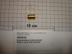 Bushing for hose 12mm (10mm inside),9,8x20mm brass
