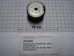Rubber buffer,Dia40x30mm,M8,P445,P470,SI70,P17