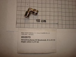 Winkel-Steckverbinder,1/4"x6mm,Messing,starr