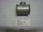 T-Stück,reduziert,130V402040,1 1/2"x3/4"x1 1/2", verzinkt,Mitte reduziert